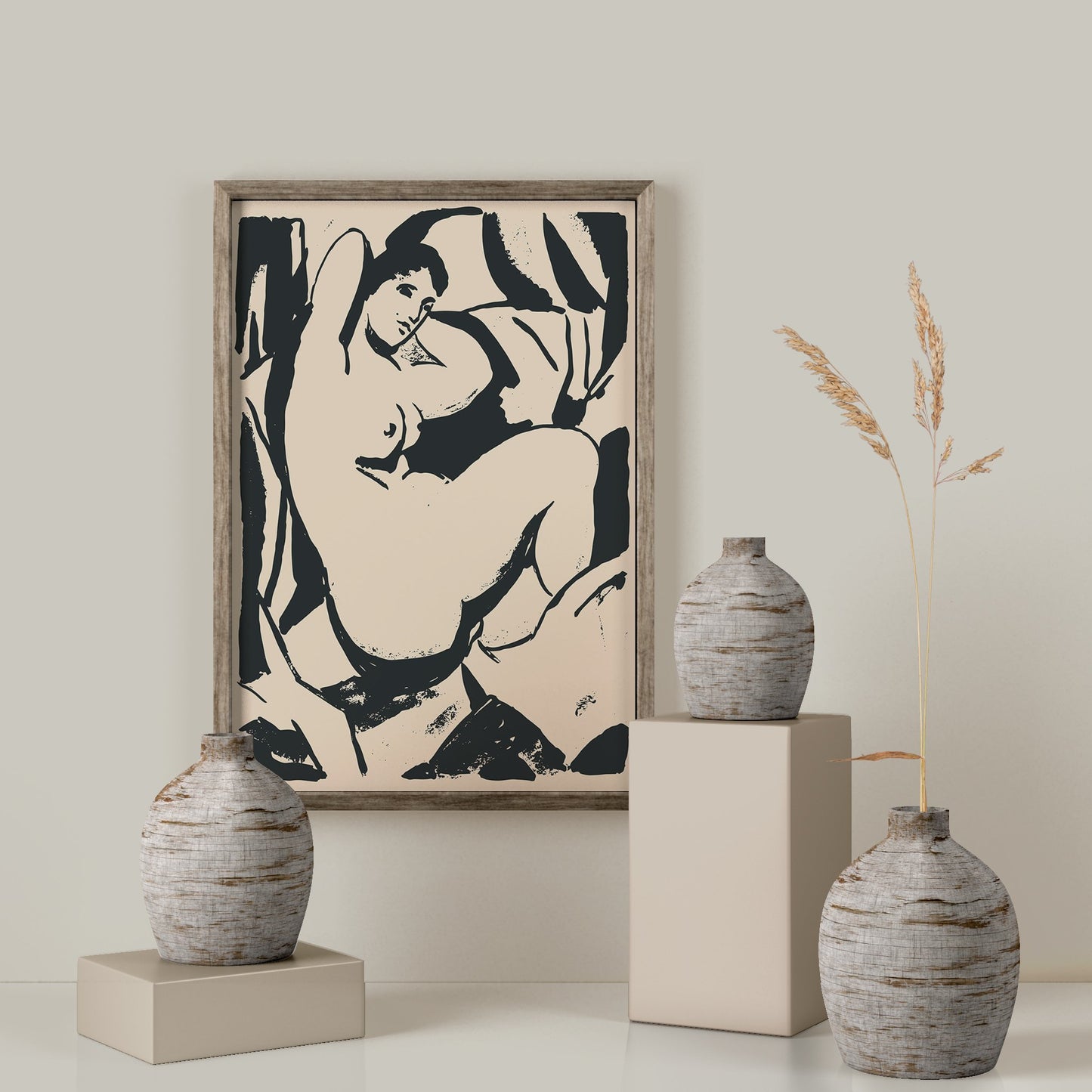 Picasso Woman Inspired Print