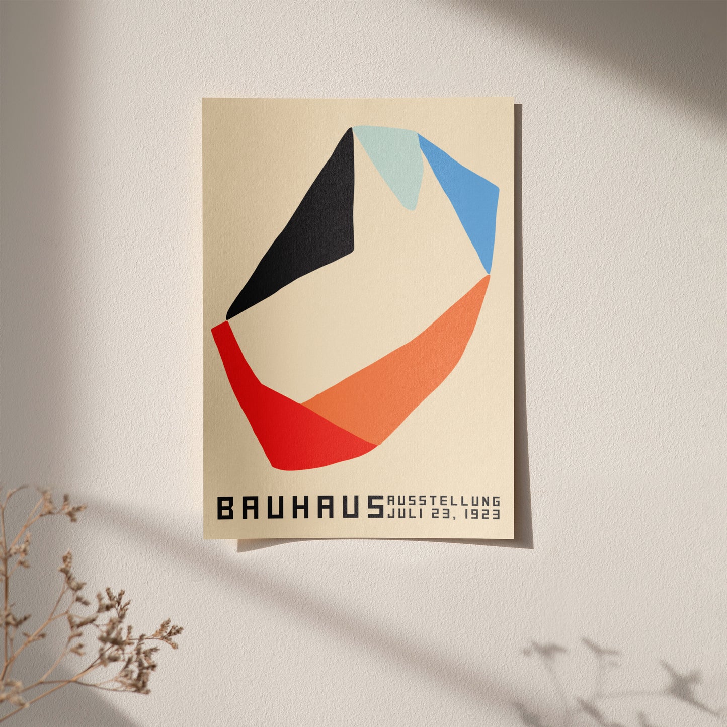 Abstract Bauhaus Poster