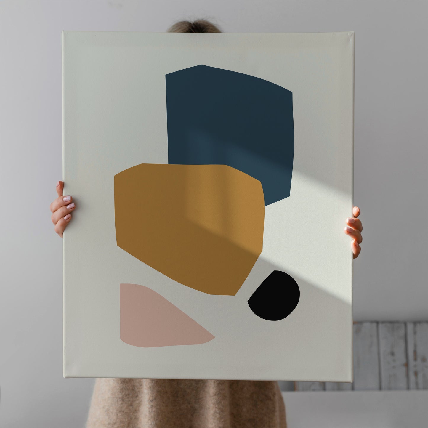 Modern Shapes Canvas Print