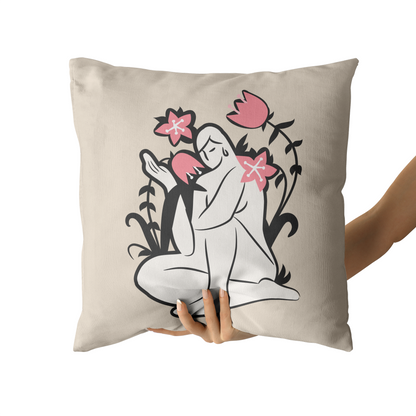 Crazy Plant Lady Throw Pillow