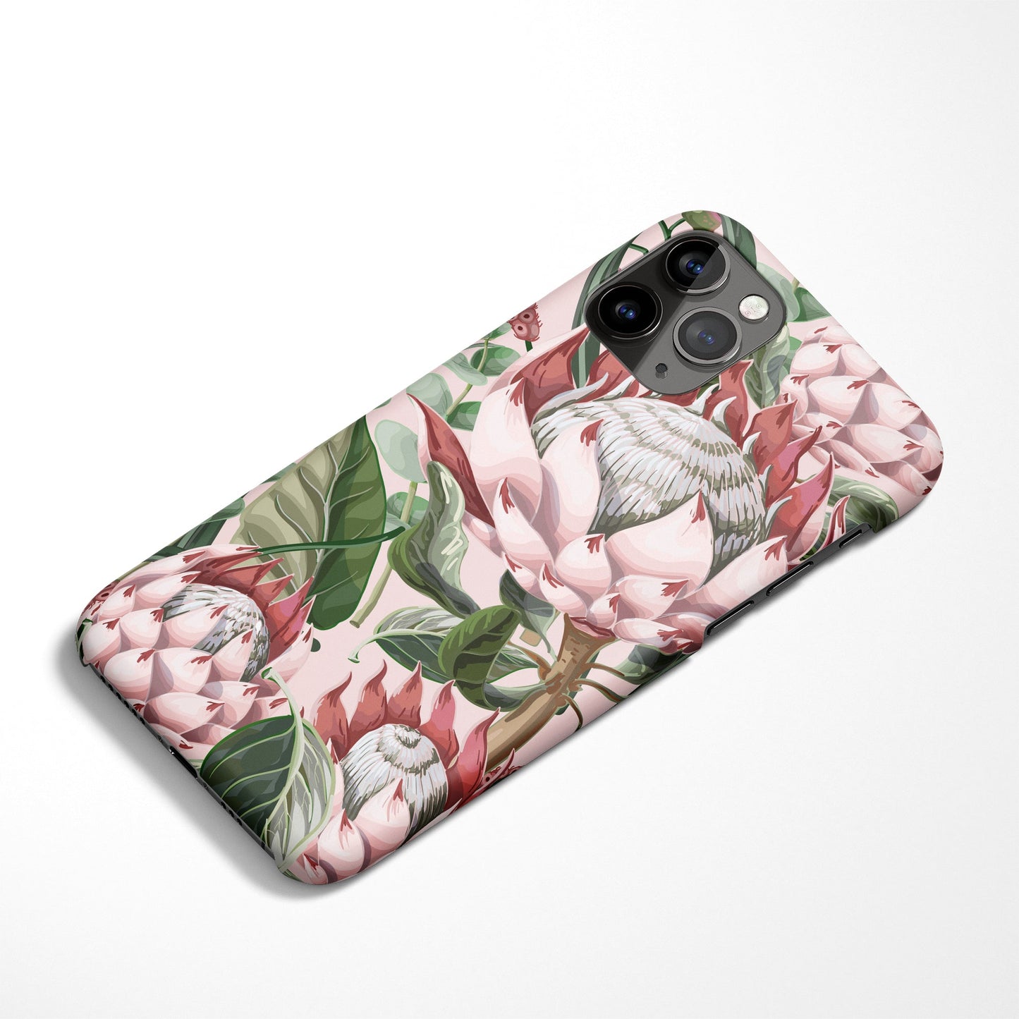 Floral iPhone Case with handdrawn prints