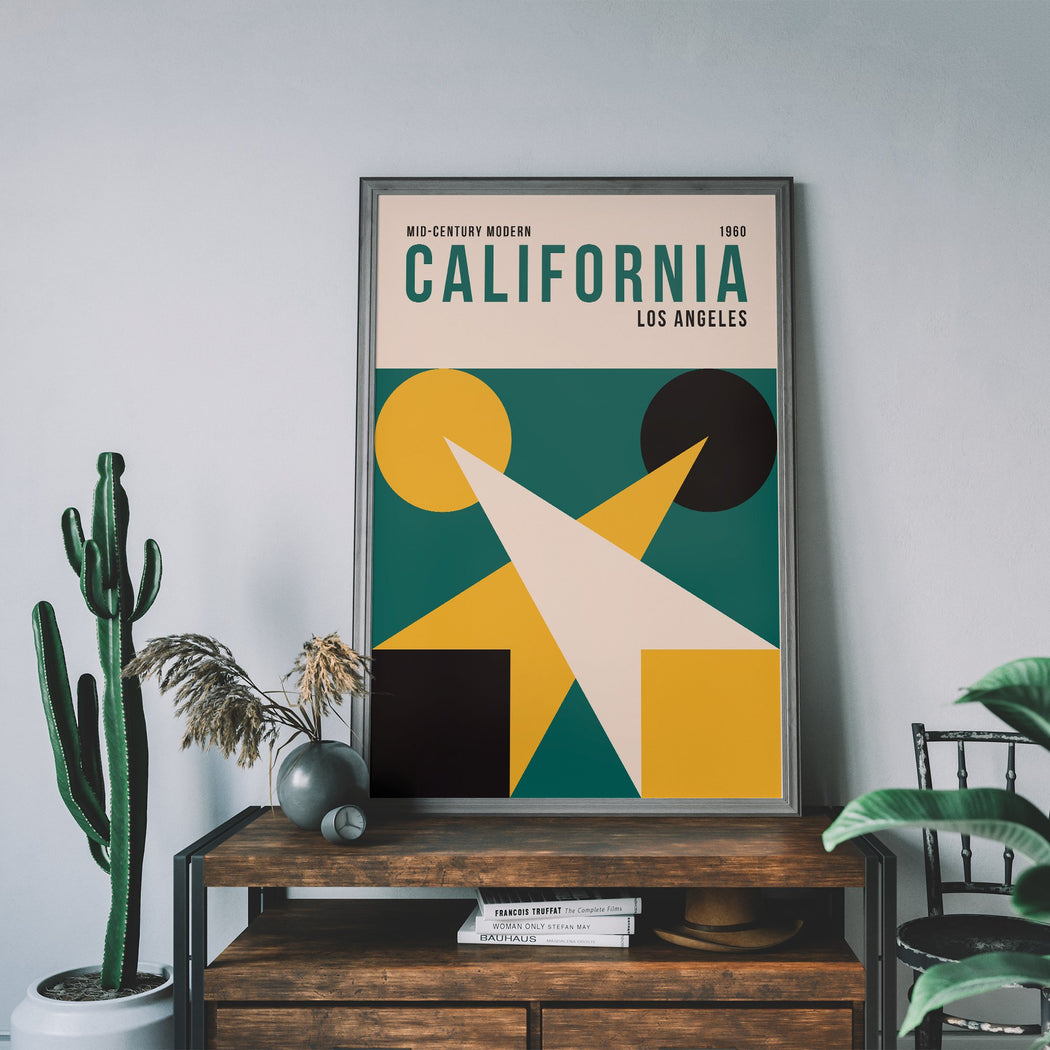 California Artistic Poster