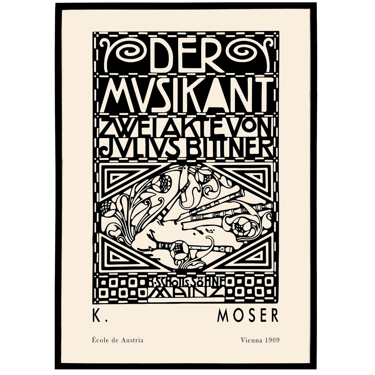 Der Musikant Poster
