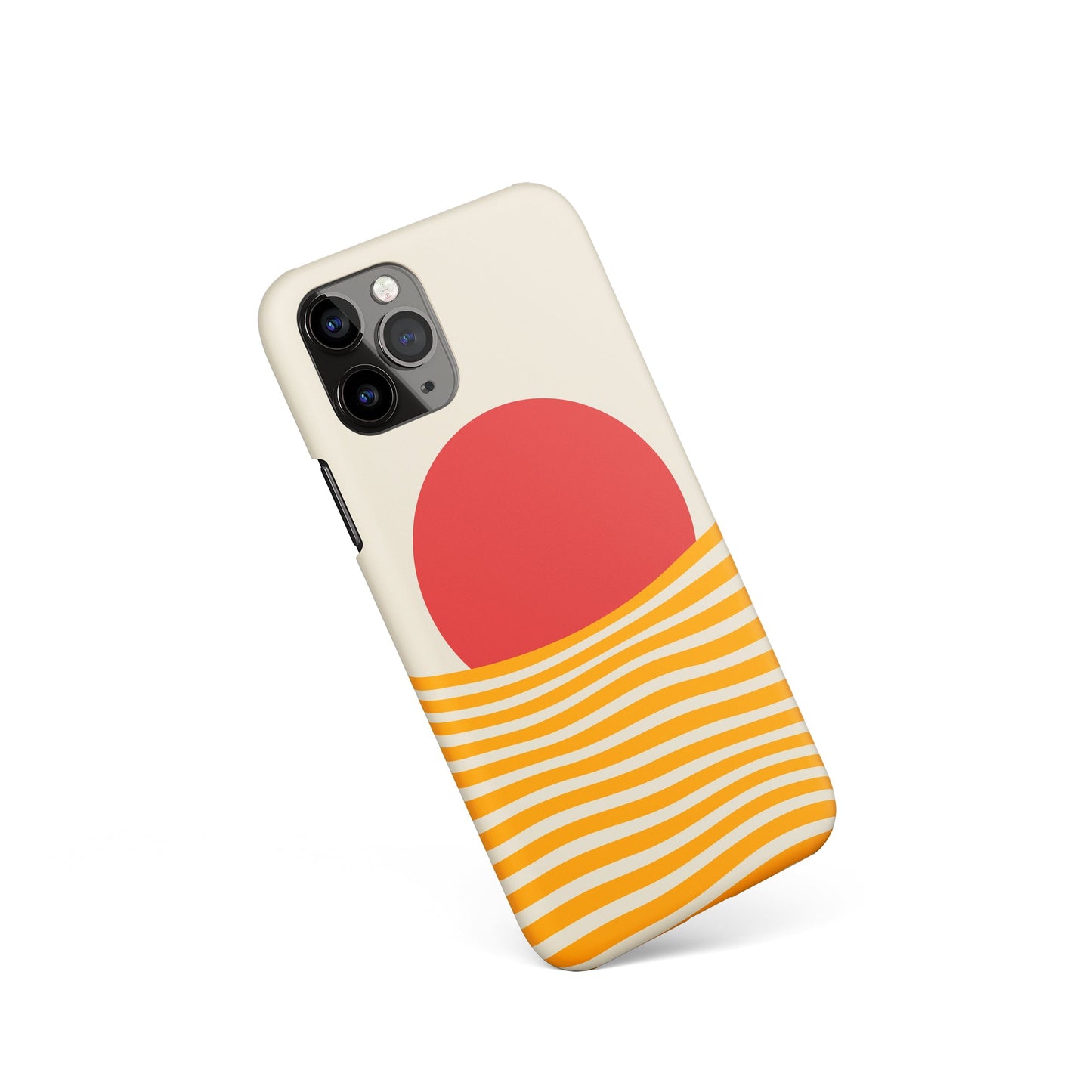 Abstract Sunset iPhone Case