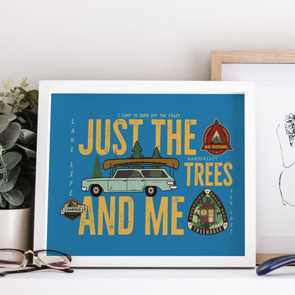 Family Adventure Road Trip Print