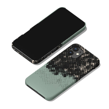 Mint Modern Bauhaus Art iPhone Case
