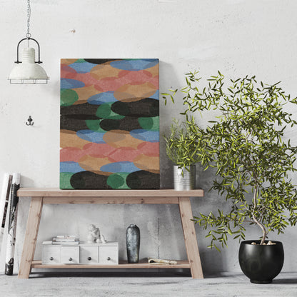 Colorful Abstract Painting Canvas Print