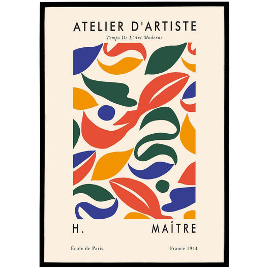 Floral Atelier d'Artiste Art Print - HypeSheriff Europe