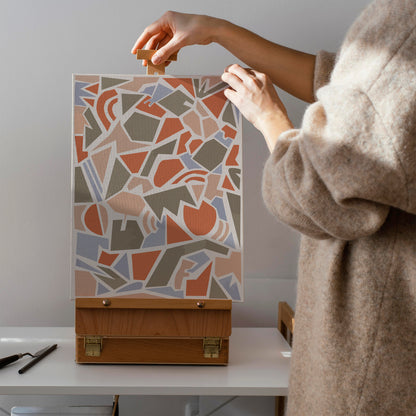 Paul Klee Inspired Canvas Print