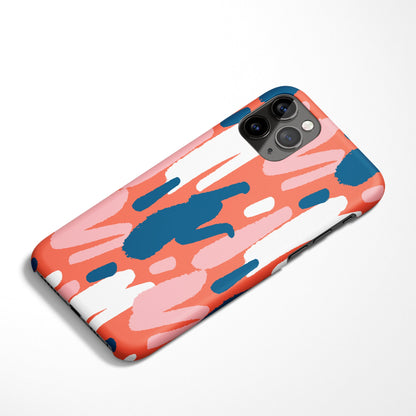 iPhone Case with Artistic Pattern