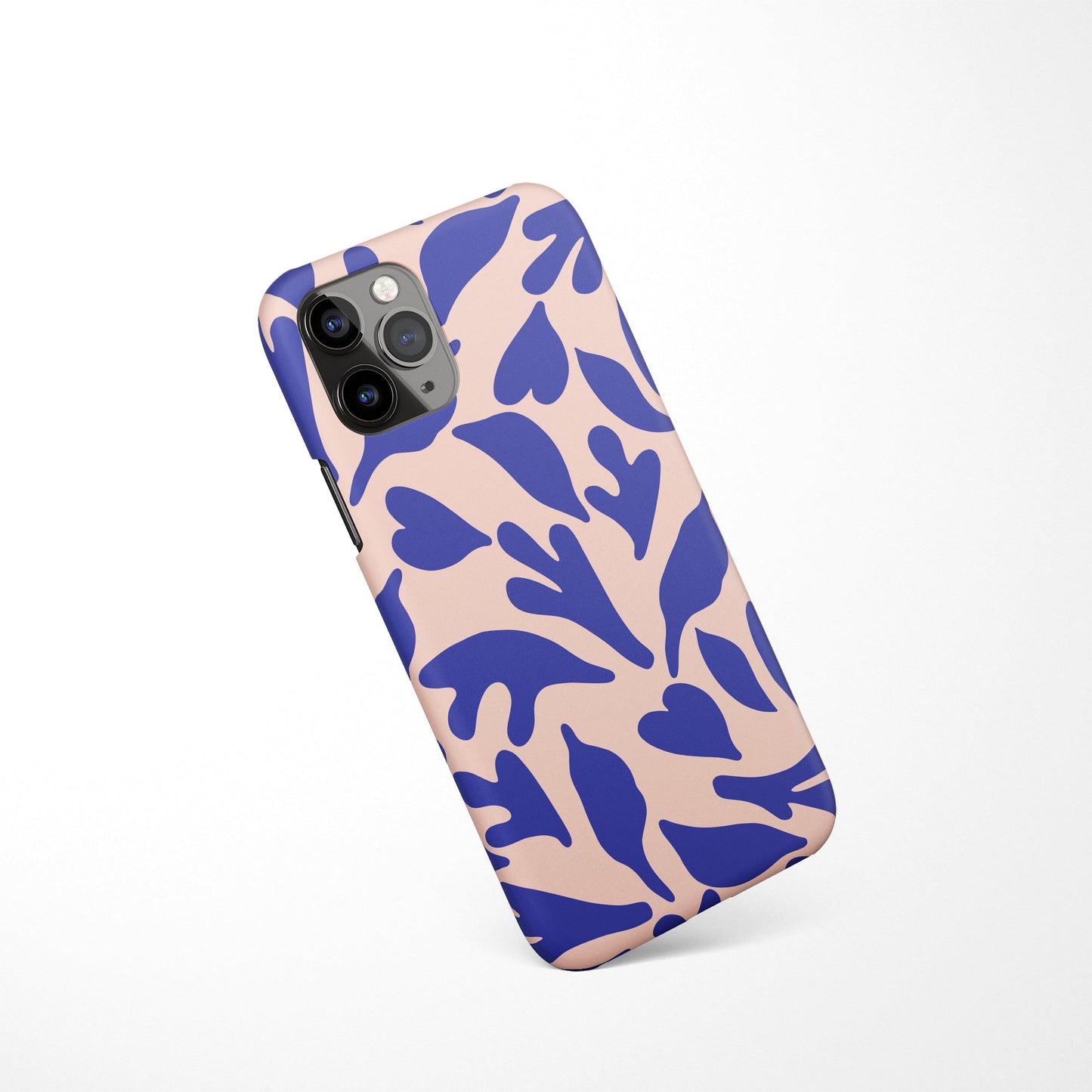 Blue and Pink iPhone Case