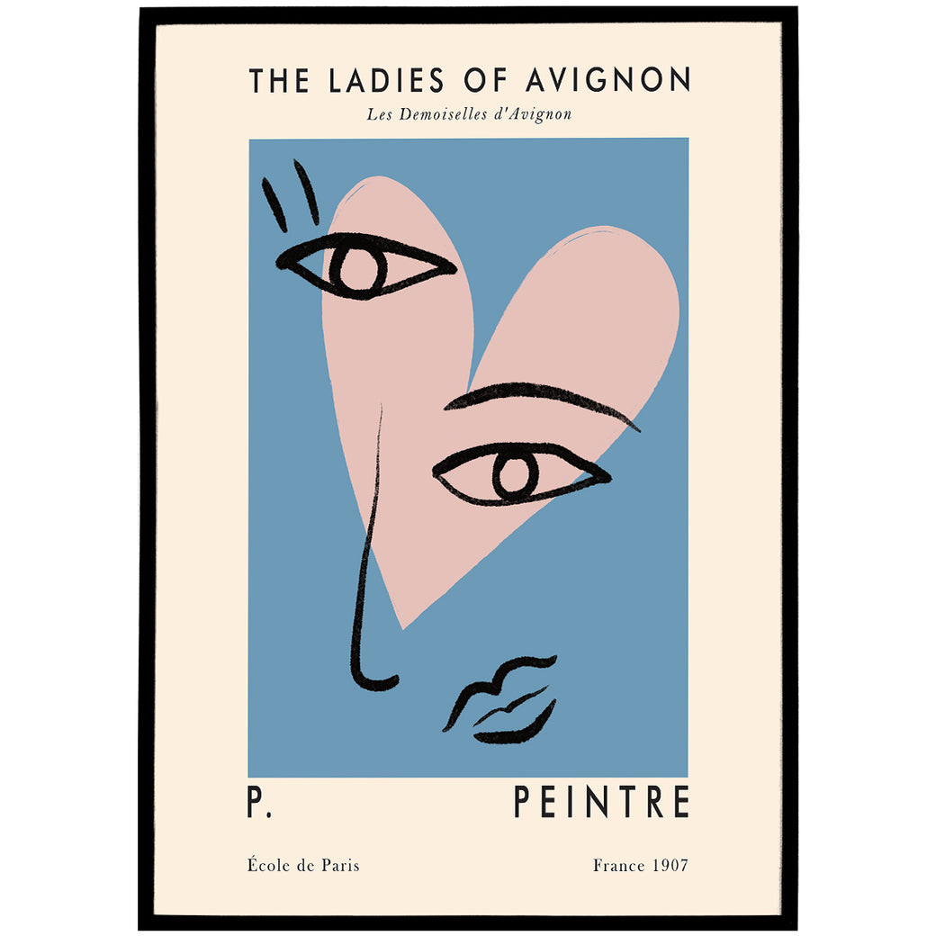 The Ladies Of Avignon Poster