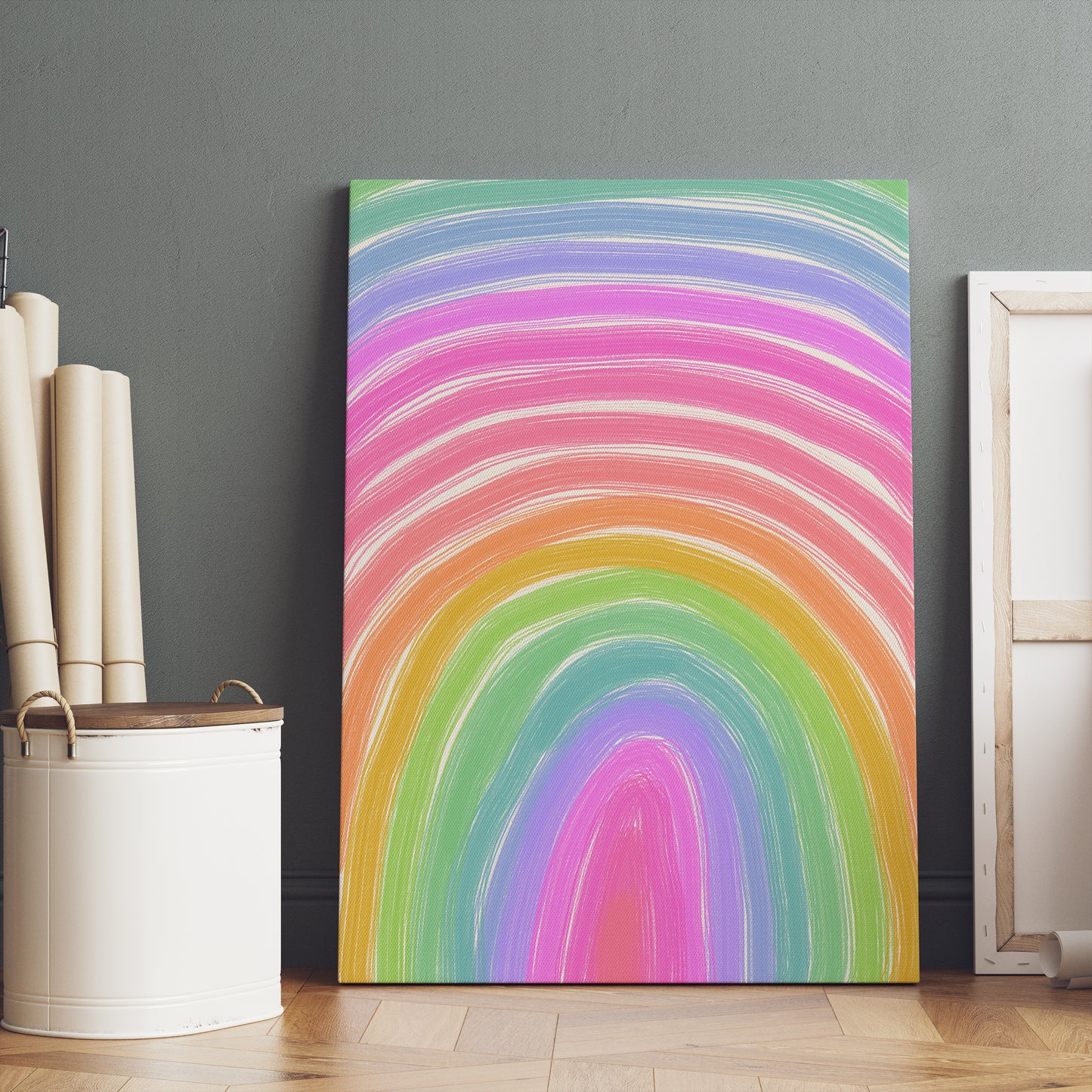 Colorful Rainbow Canvas Print