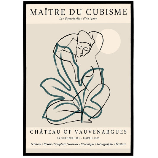 Maître du Cubisme French Poster