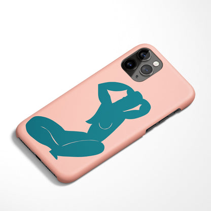 Cut-Out Woman iPhone Case