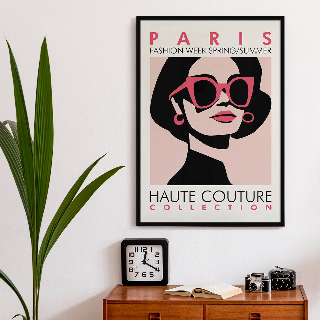 Fashion Week Haute Couture Poster