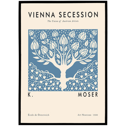 1890 Vienna Secession Exhibition Poster Print