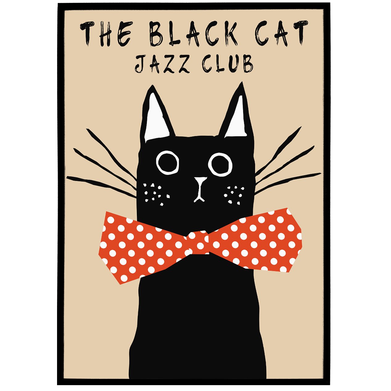 Jazz Poster - The Black Cat