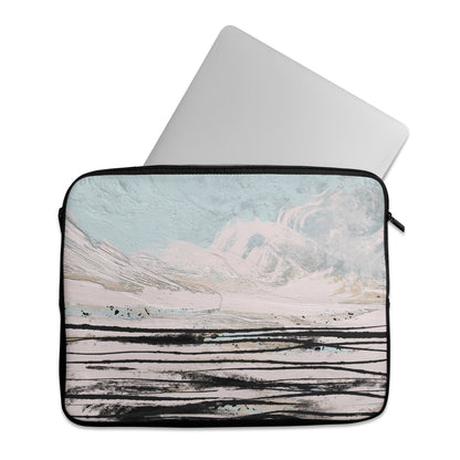 Painted Sea Abstract Art- Laptop Sleeve