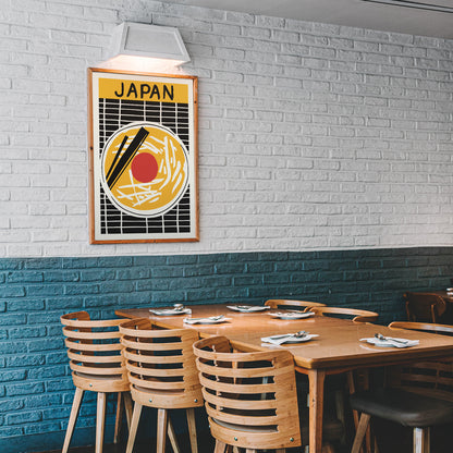 Japan Ramen Soup Poster
