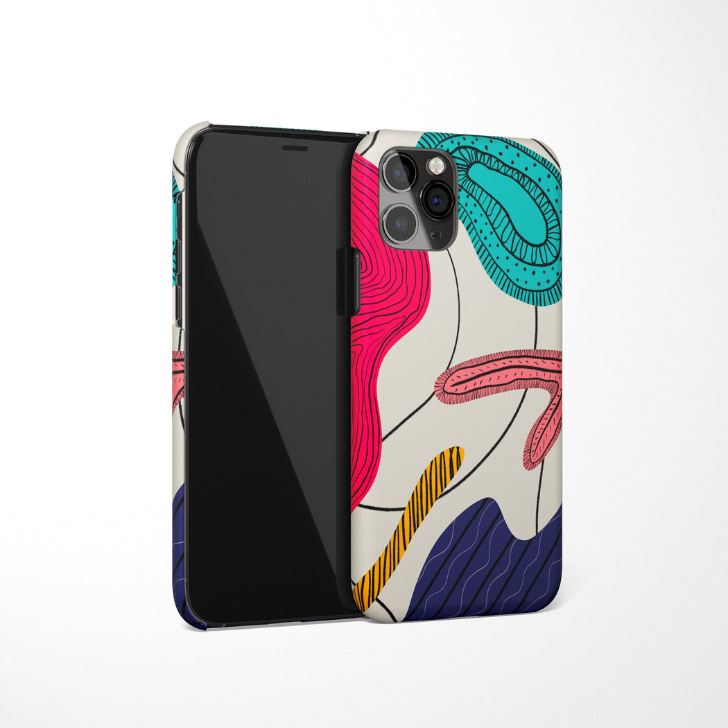 iPhone Case with a drawing