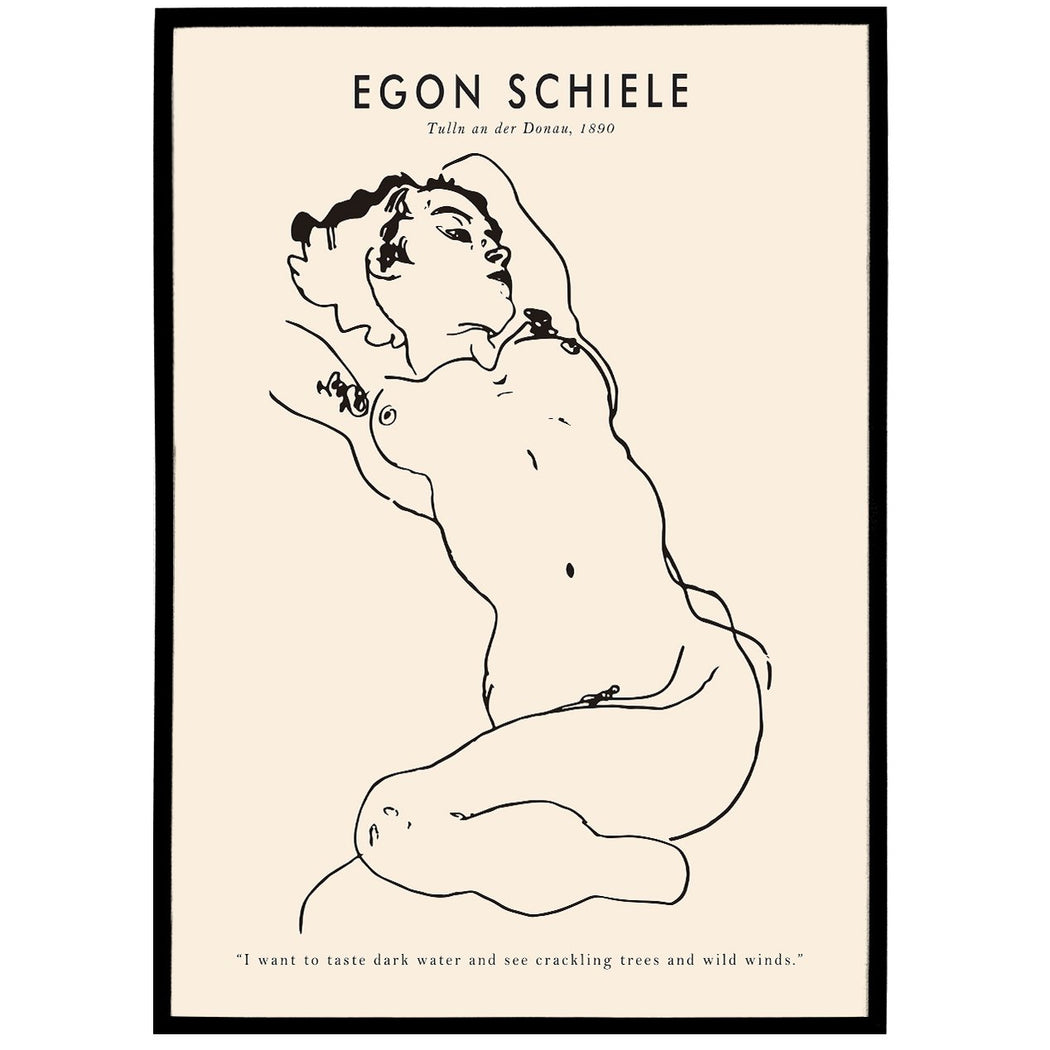 Egon Schiele Print