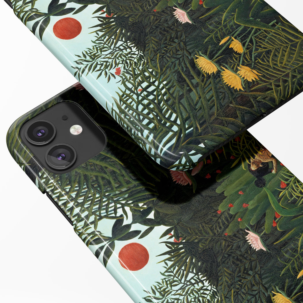 Henri Rousseau Virgin Forest iPhone Case