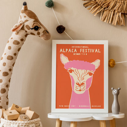 International Alpaca Festival Poster