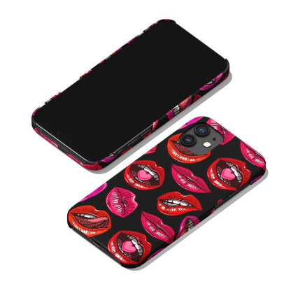 Pop Art Andy Warhol Lips iPhone Case