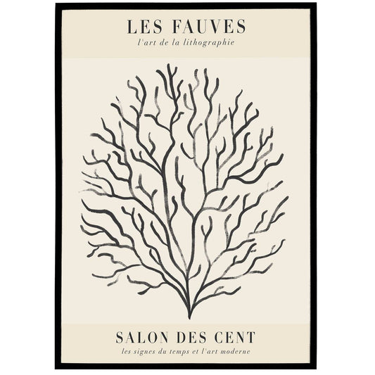 Les Fauves Tree Print - HypeSheriff Europe