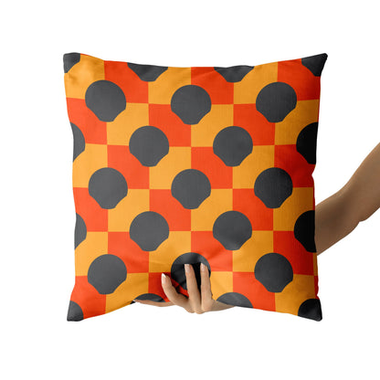 Retro Vibes Throw Pillow