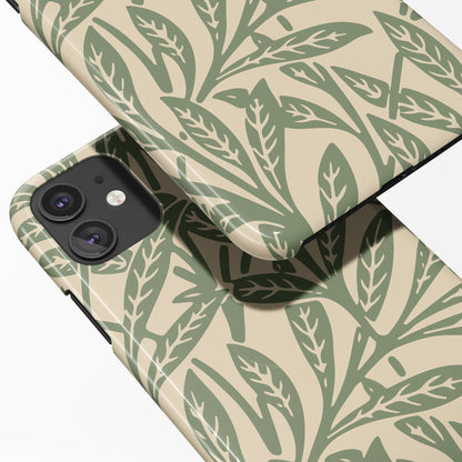 Retro iPhone Case - Floral Pattern