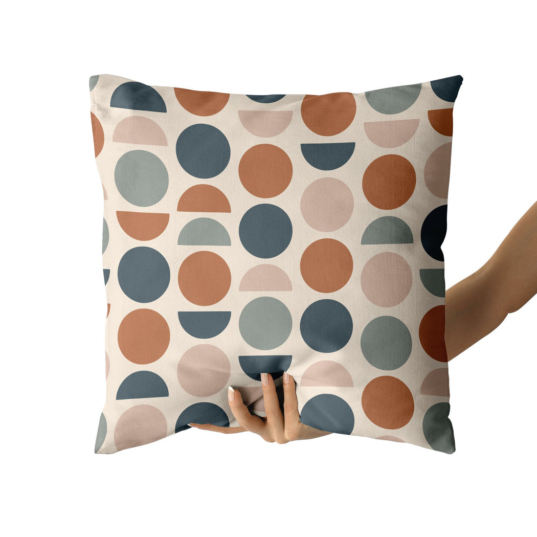 Throw Pillow with Aesthetic Art