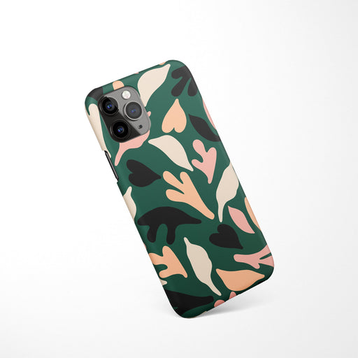 Mid Century Floral iPhone Case