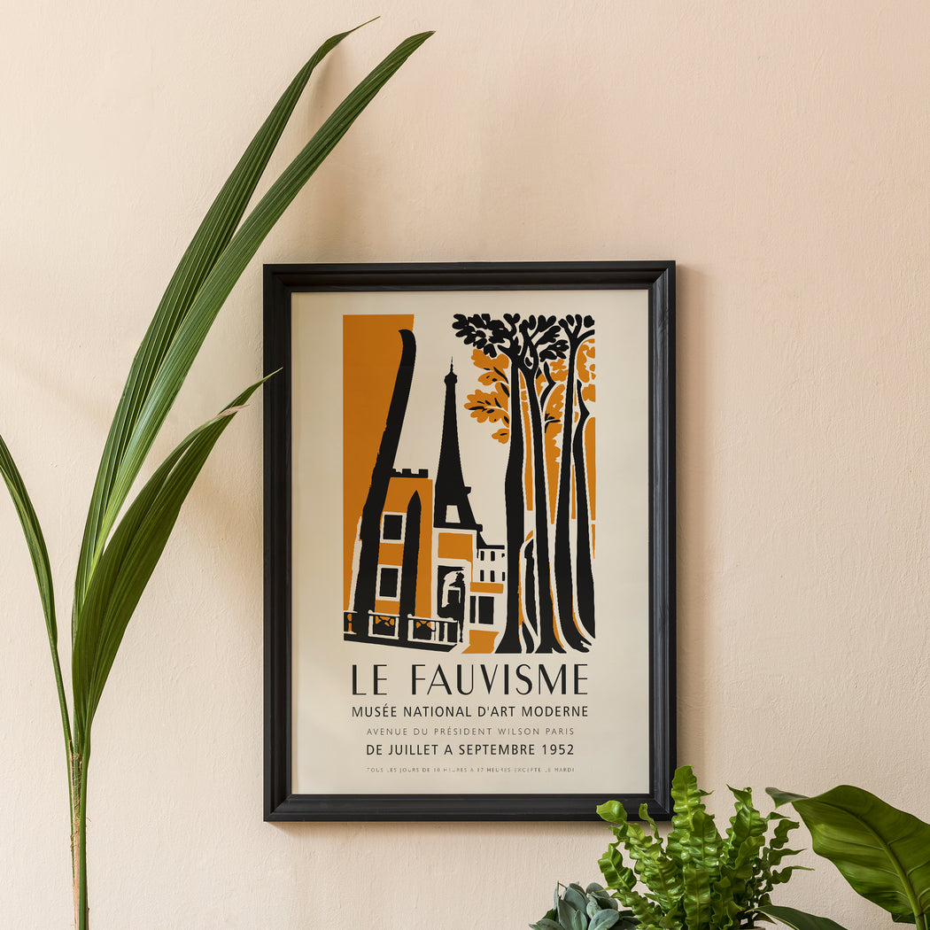 Le Fauvisme Paris Travel Poster