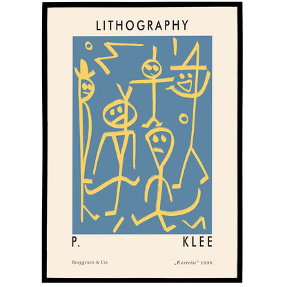 P. Klee Exhibition Poster