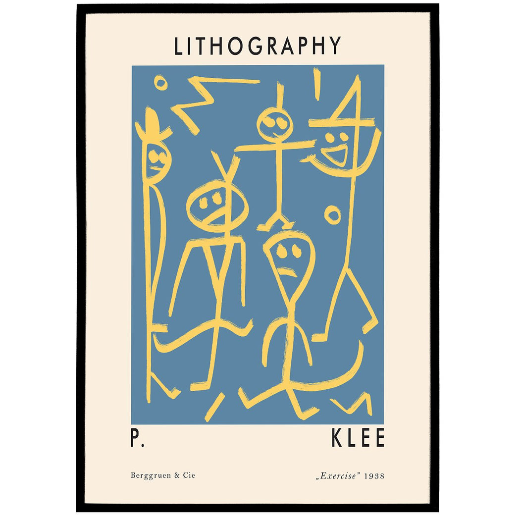 P. Klee Exhibition Poster