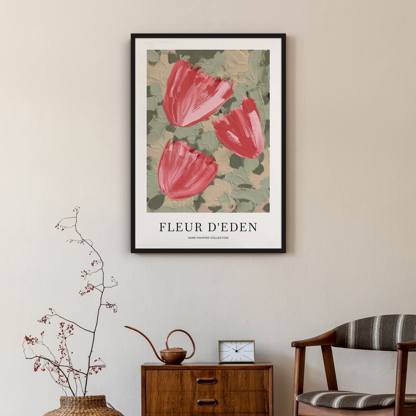 Fleur d'Eden Botanical Painted Poster