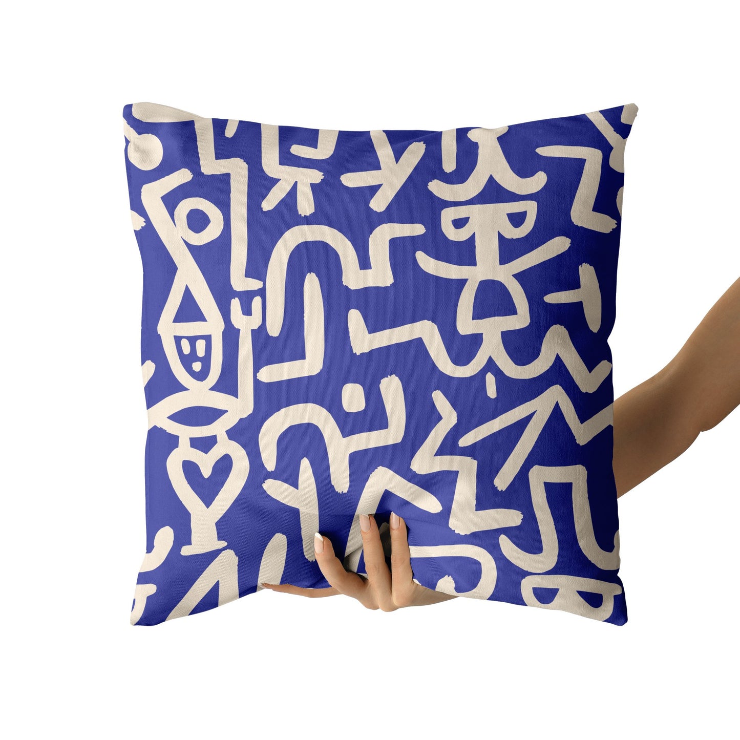 Pillow with P. Klee Artwork