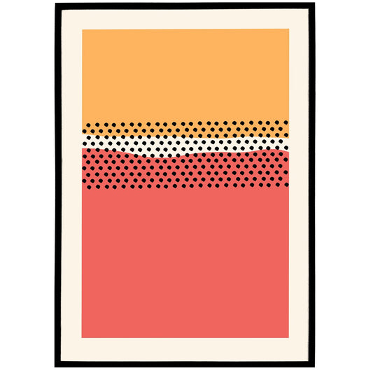 Sunny Abstract Wall Print