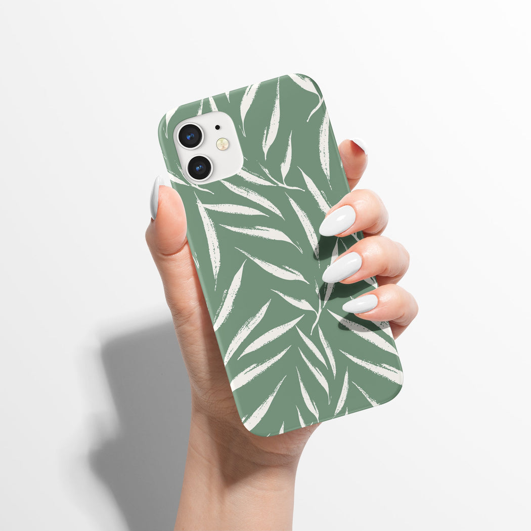 Green Botanical iPhone Case