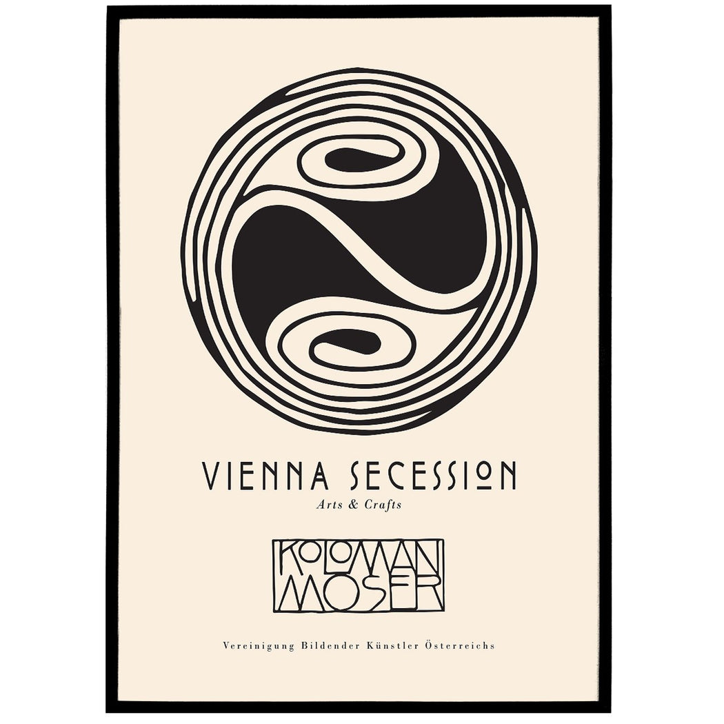 K. Moser Vienna Poster