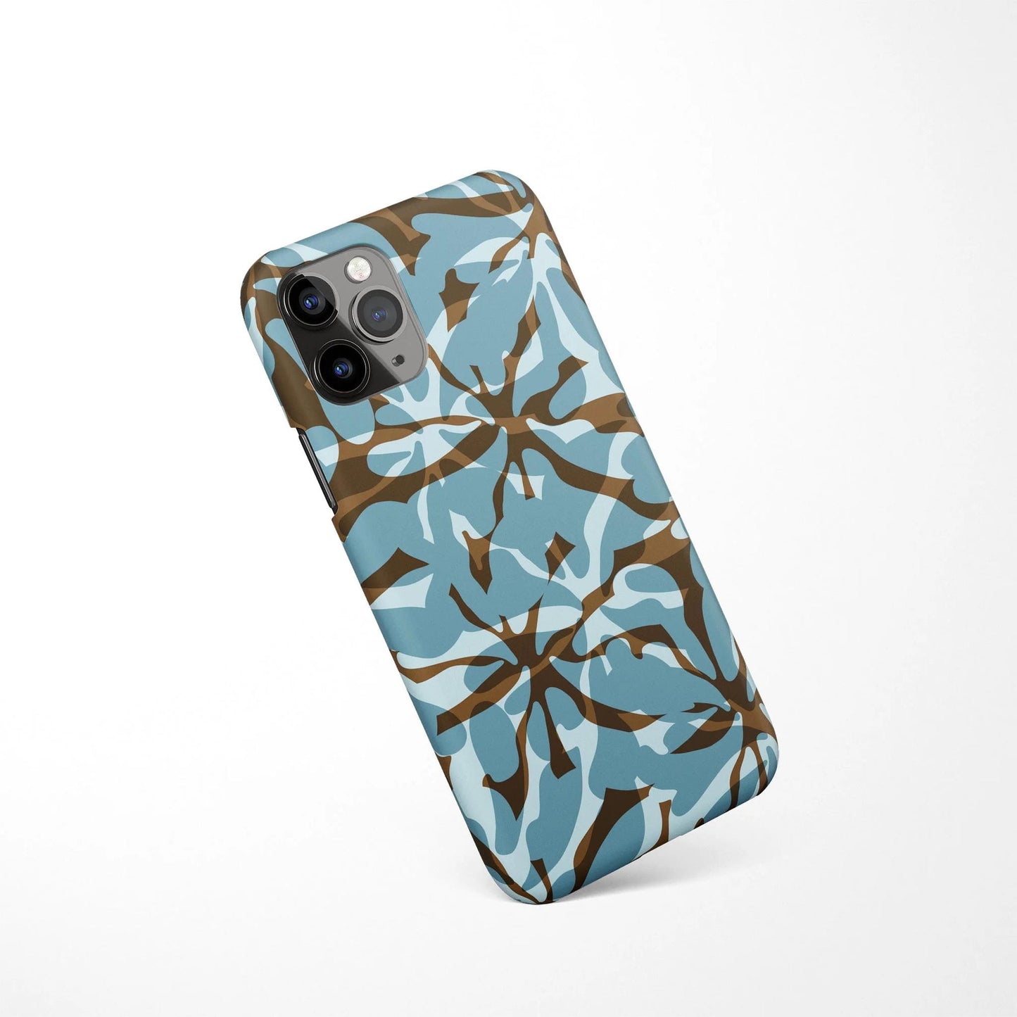 Blue Pattern iPhone Case