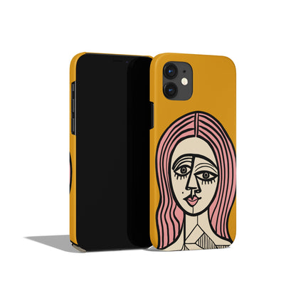 Picasso Woman Cubism iPhone Case