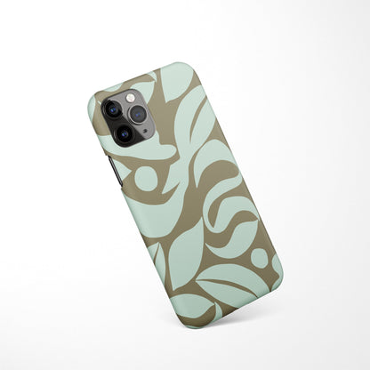 Floral Drawing iPhone Case