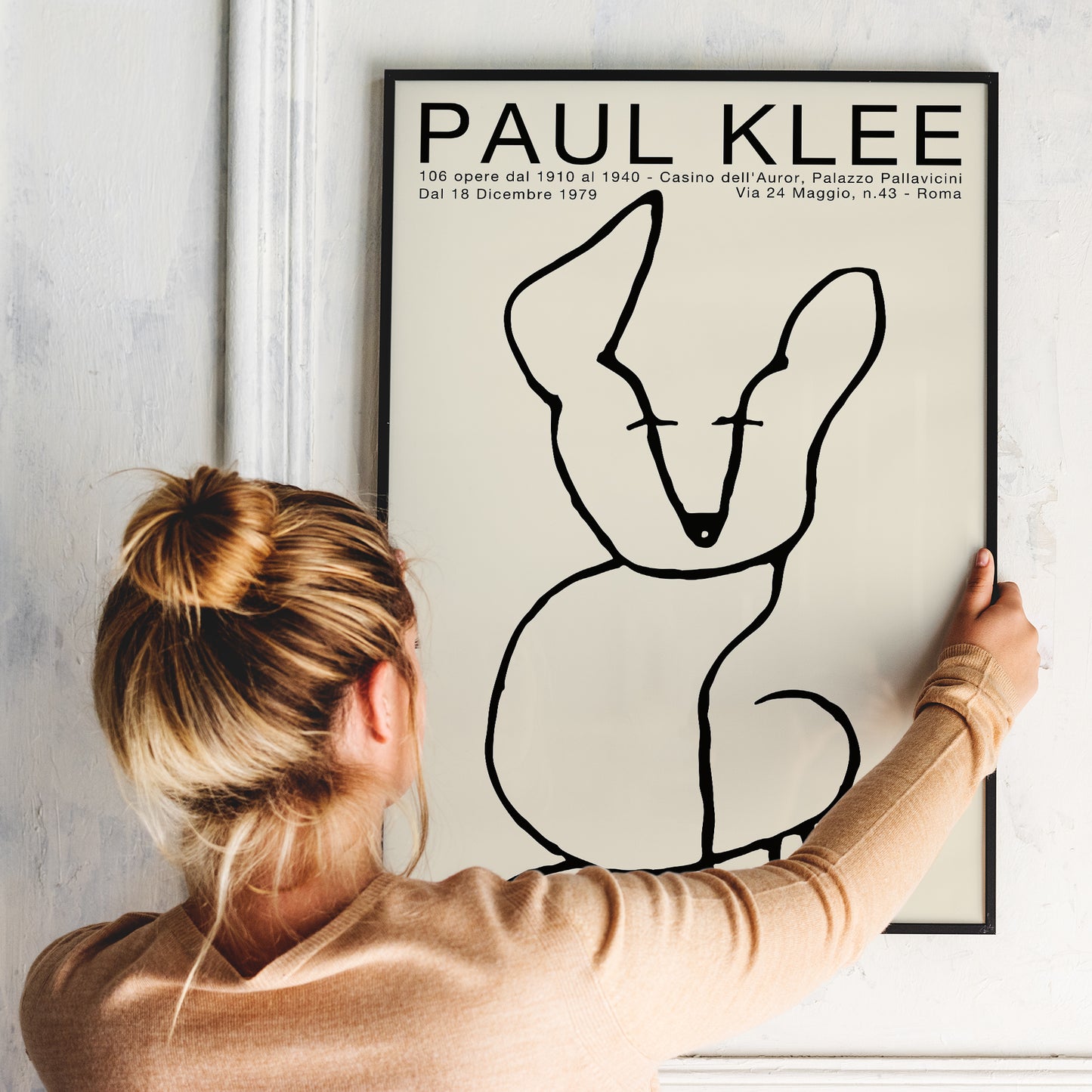 Paul Klee Dog Exhibition Poster