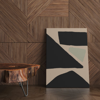 Modern Geometric Composition Canvas Print