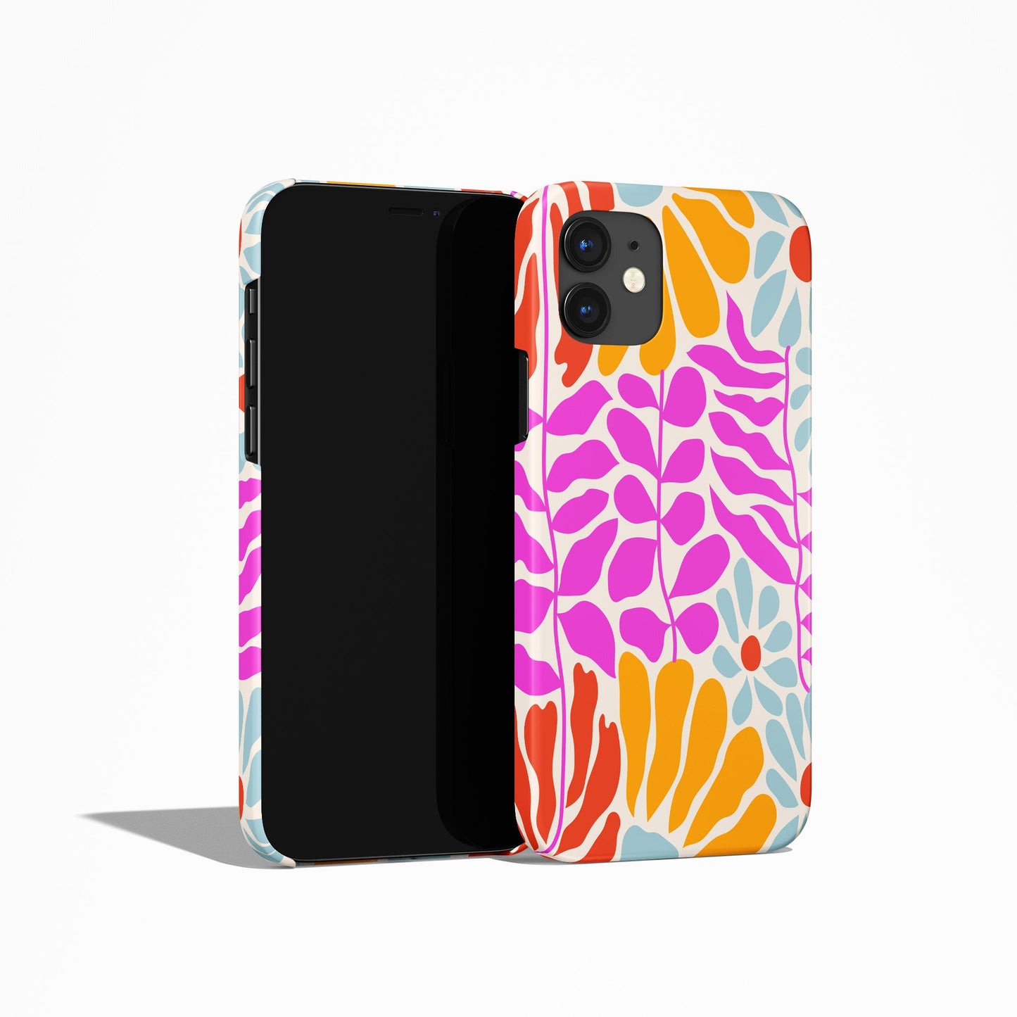 Colorful Botanical Floral iPhone Case