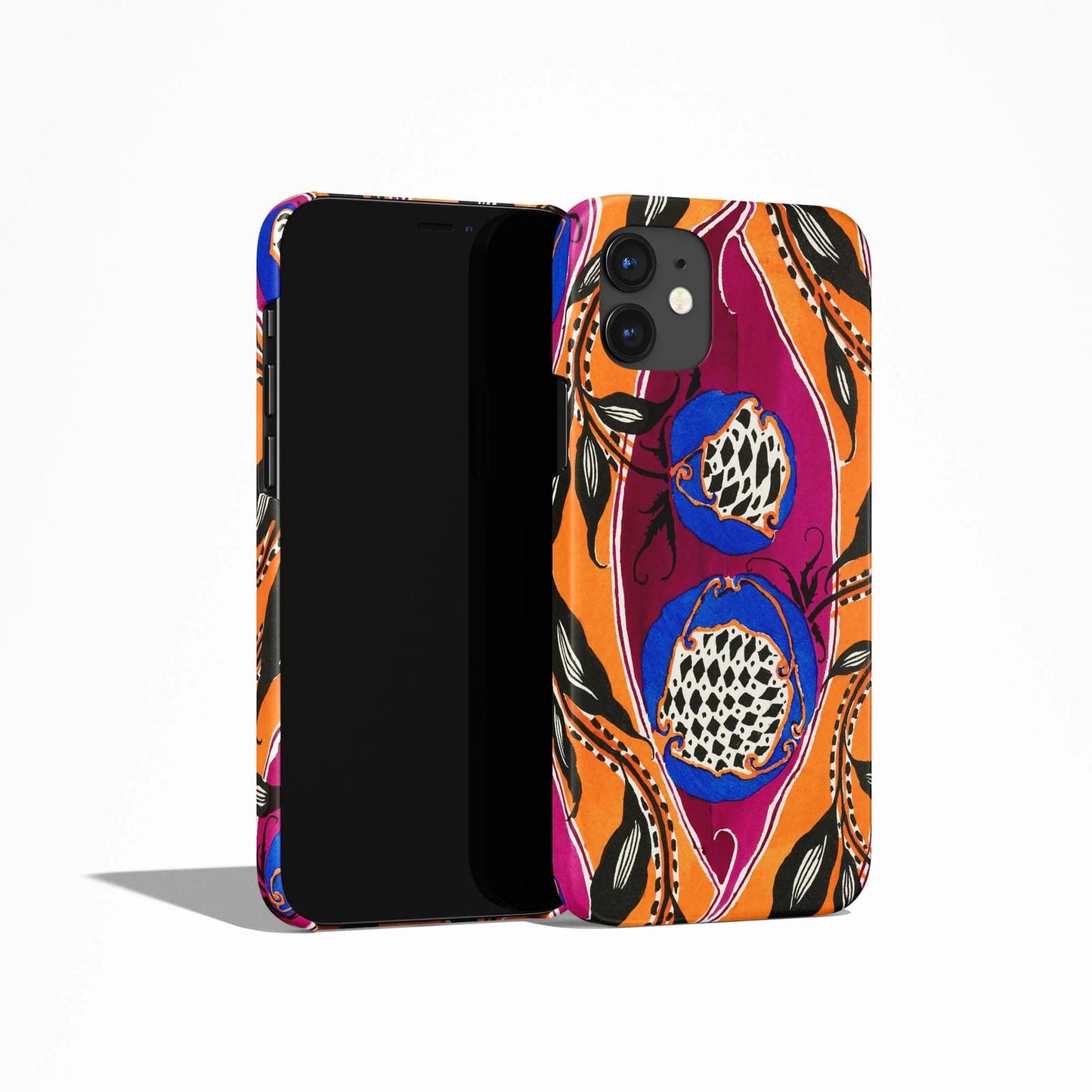 Colorful Botanical Abstract iPhone Case