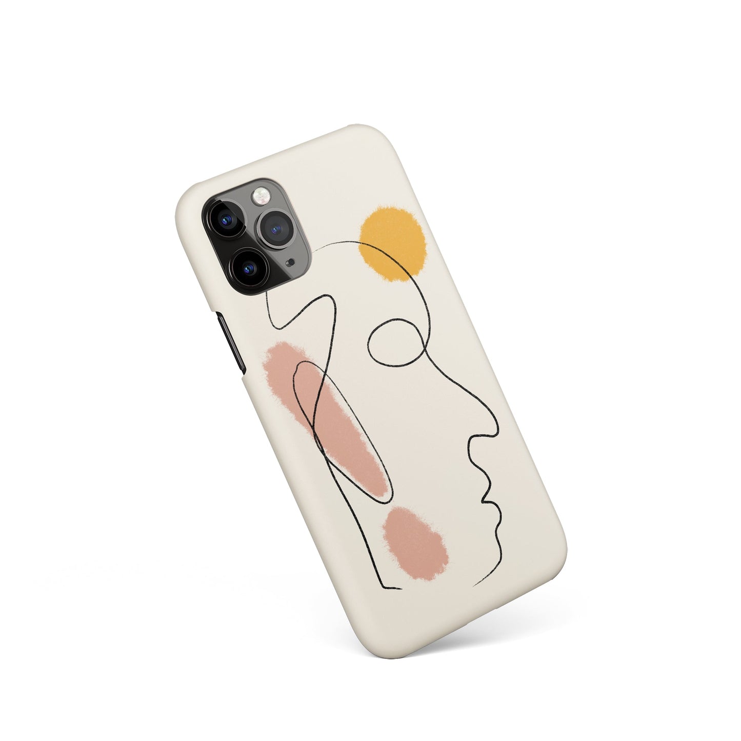 Line Art Vintage iPhone Case